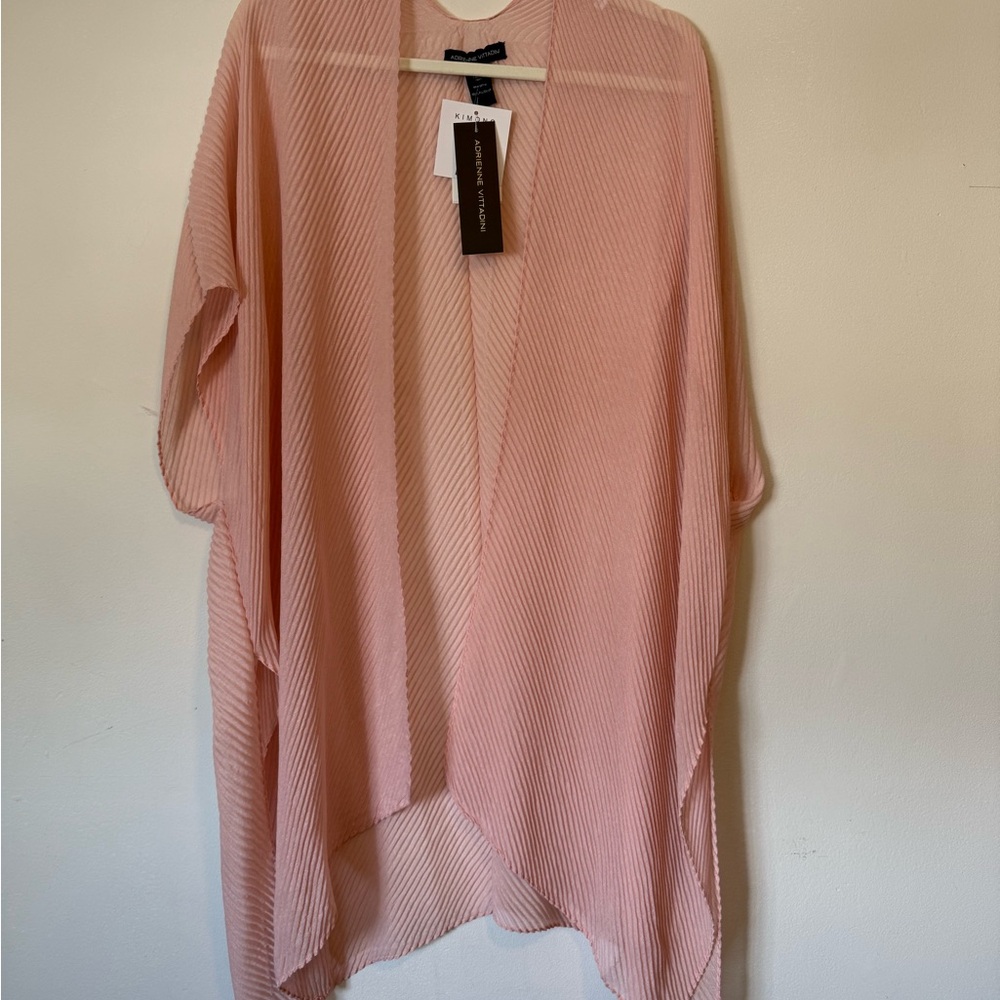 Adrienne Vittadini Blush Kimono Onesize - Picture 2 of 4